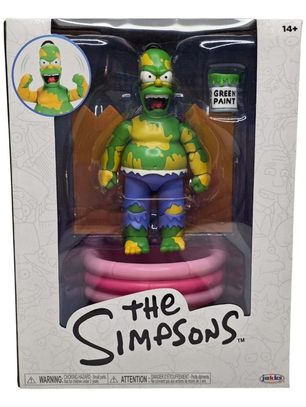The Simpsons Premium Furious Homer Action Figure Officially Licensed Box Set